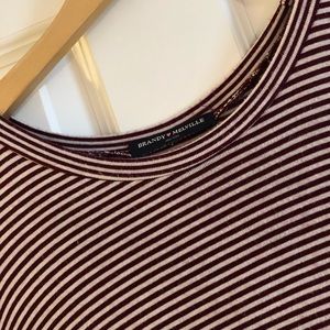 Brandy Melville Striped T-Shirt Dress